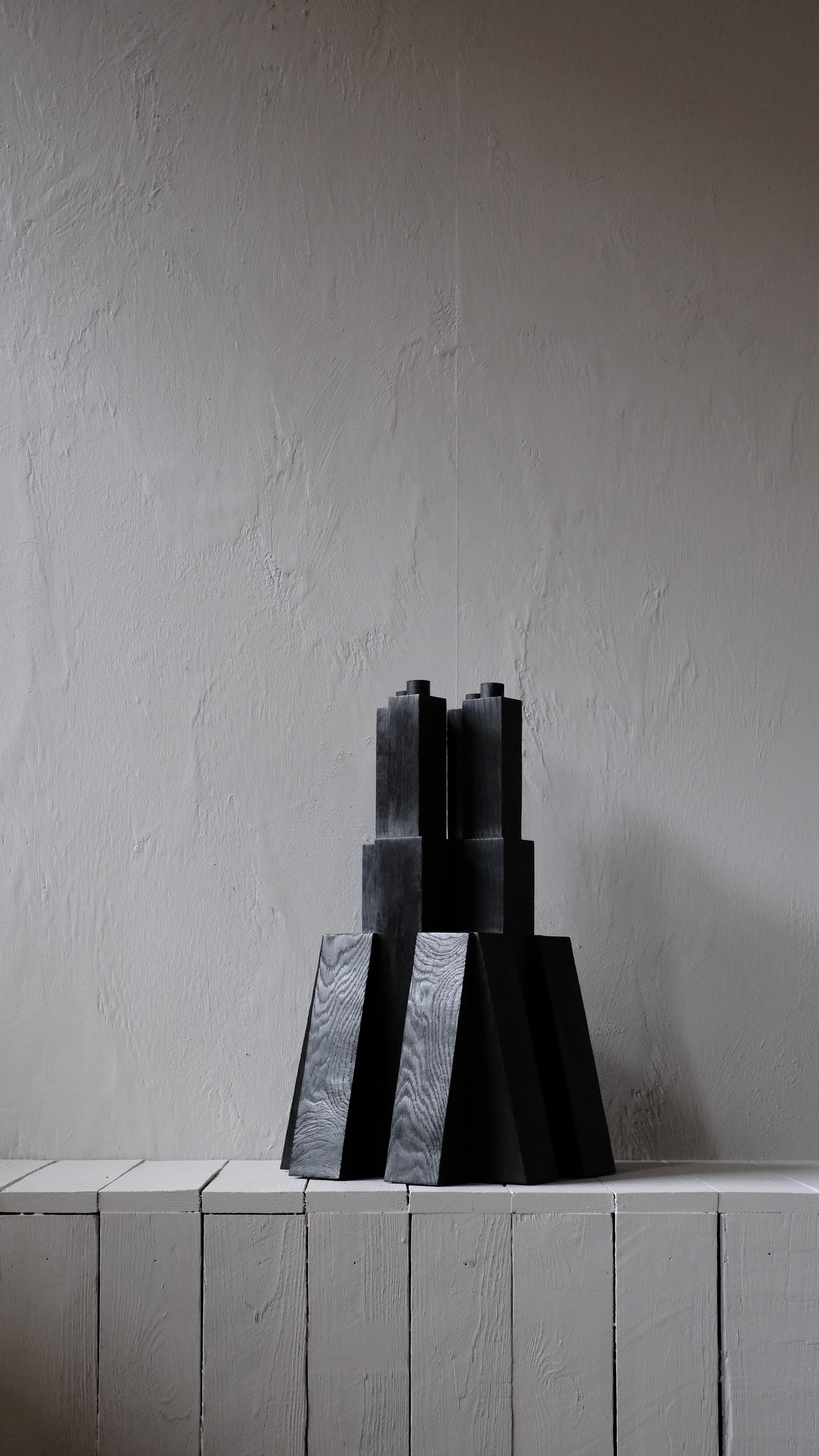 Modern Bunker Candleholder 2.0 by Arno Declercq For Sale