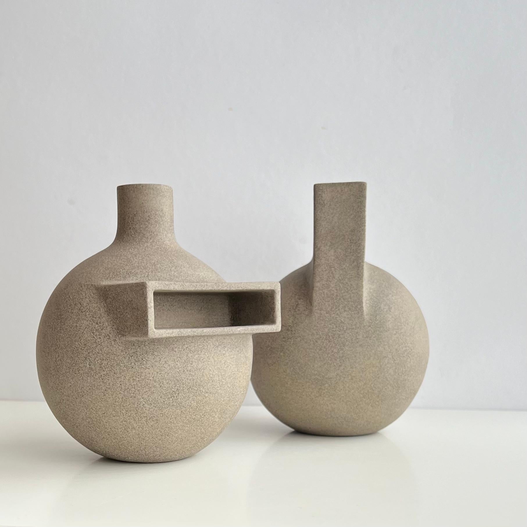 Autre Vase sculptural Bunker de Karin Amdal en vente