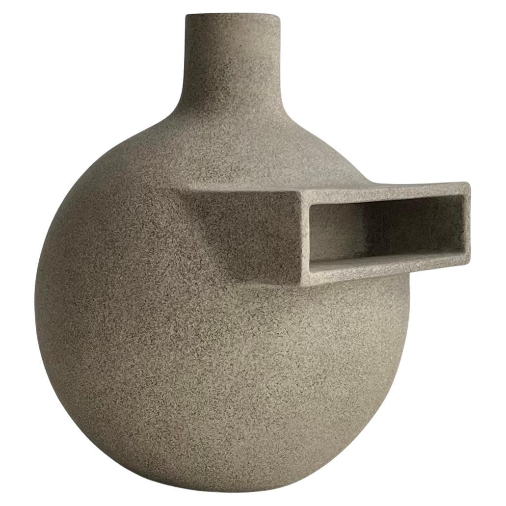 Vaso scultoreo Bunker di Karin Amdal