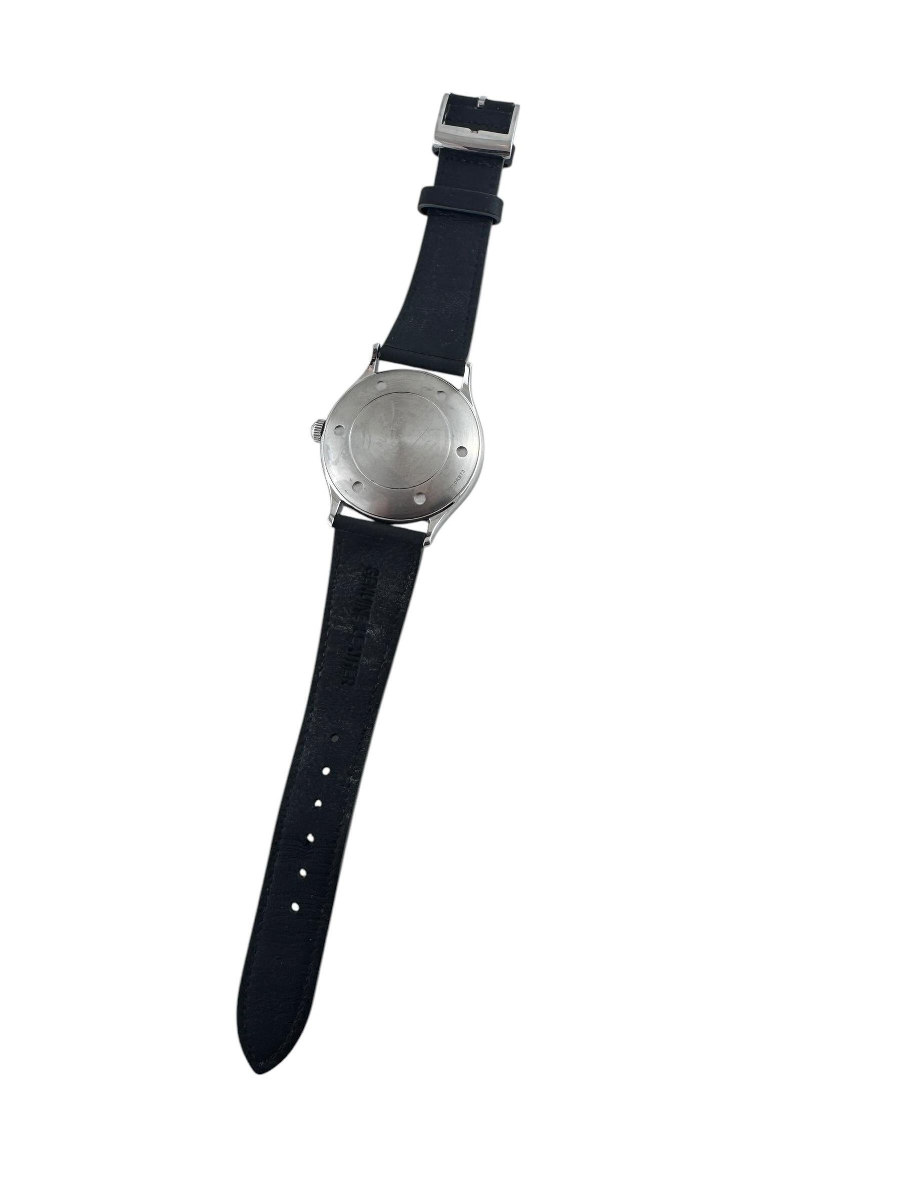 Bunkyo Tokyo Stainless Steel Automatic Salmon Dial Watch #20662 1