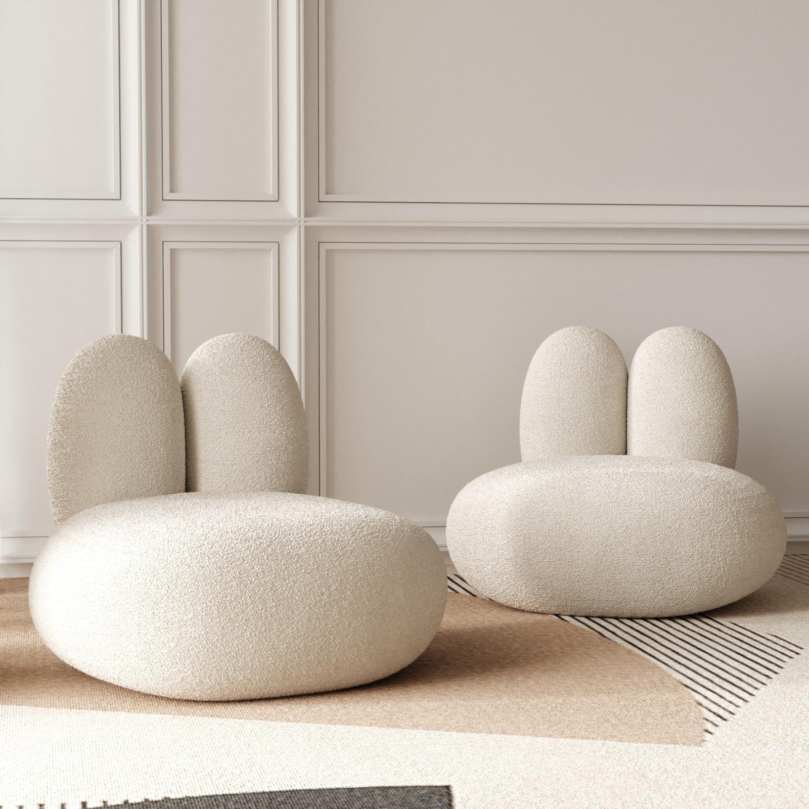 Contemporary Bunny Chair by Plyus Furniture For Sale