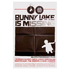 Vintage Bunny Lake Is Missing, Unframed Poster, 1965