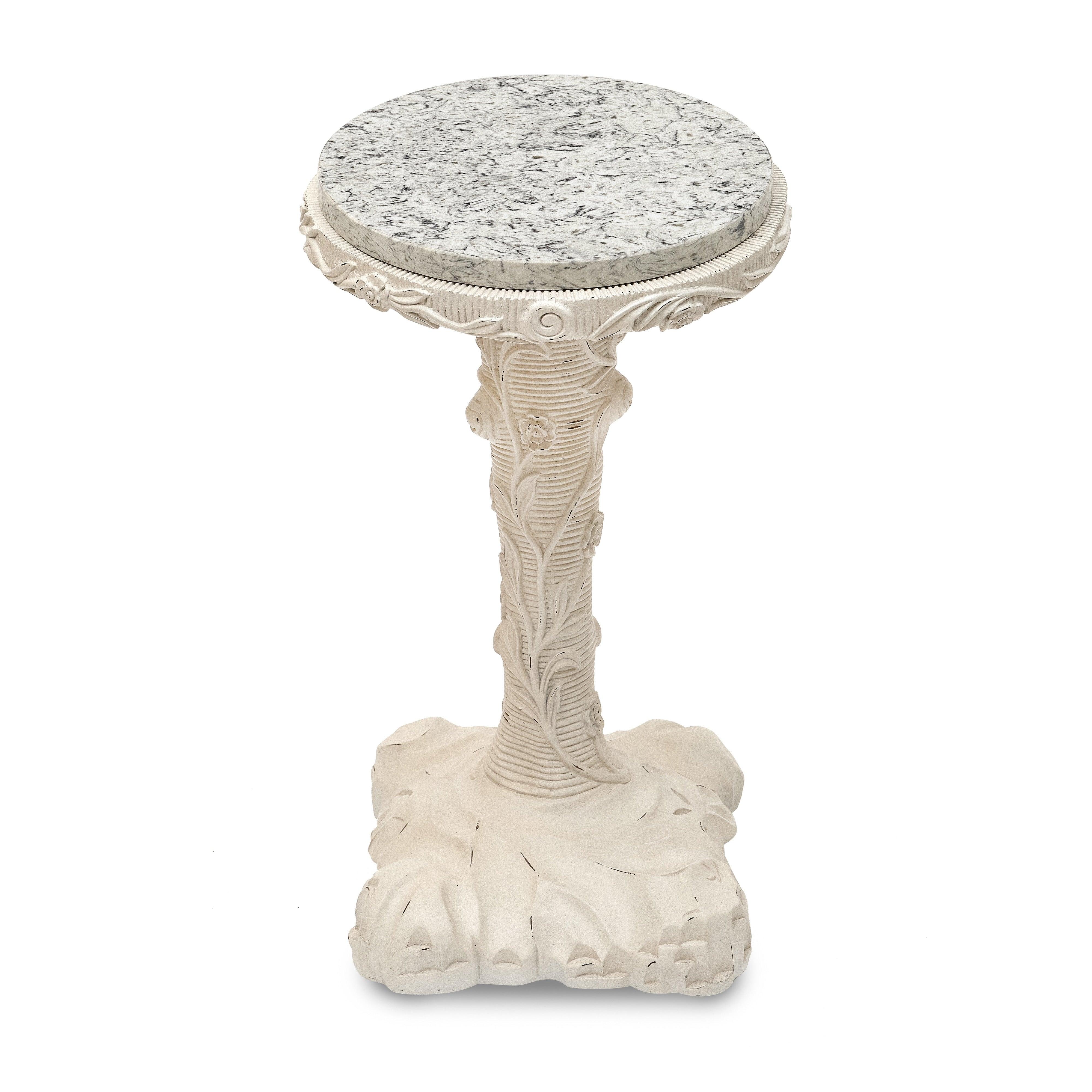 Bunny Williams Home Albero Tisch, Weiß (Vietnamesisch) im Angebot
