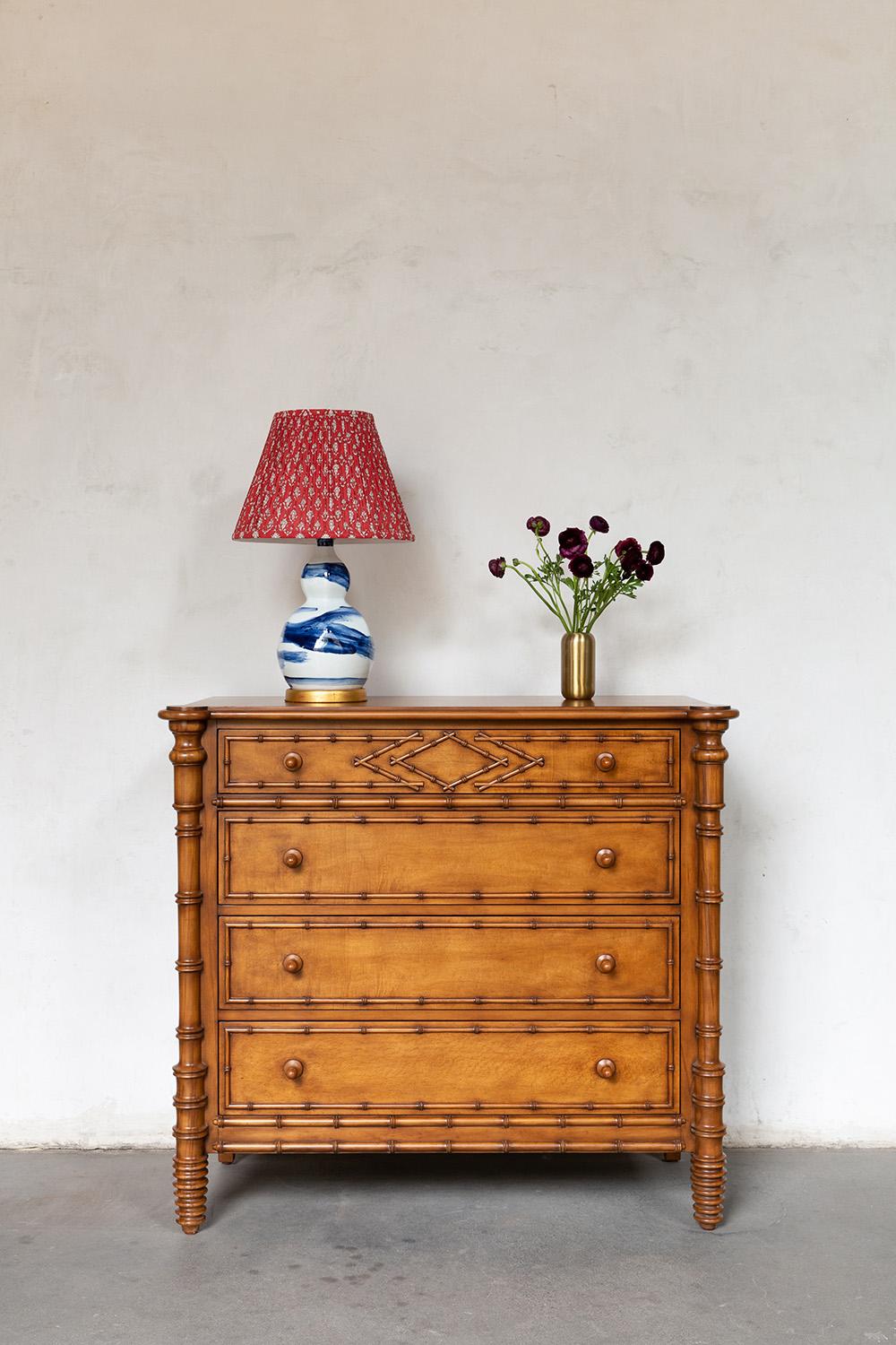 Wood Bunny Williams Home Bamboo Chest