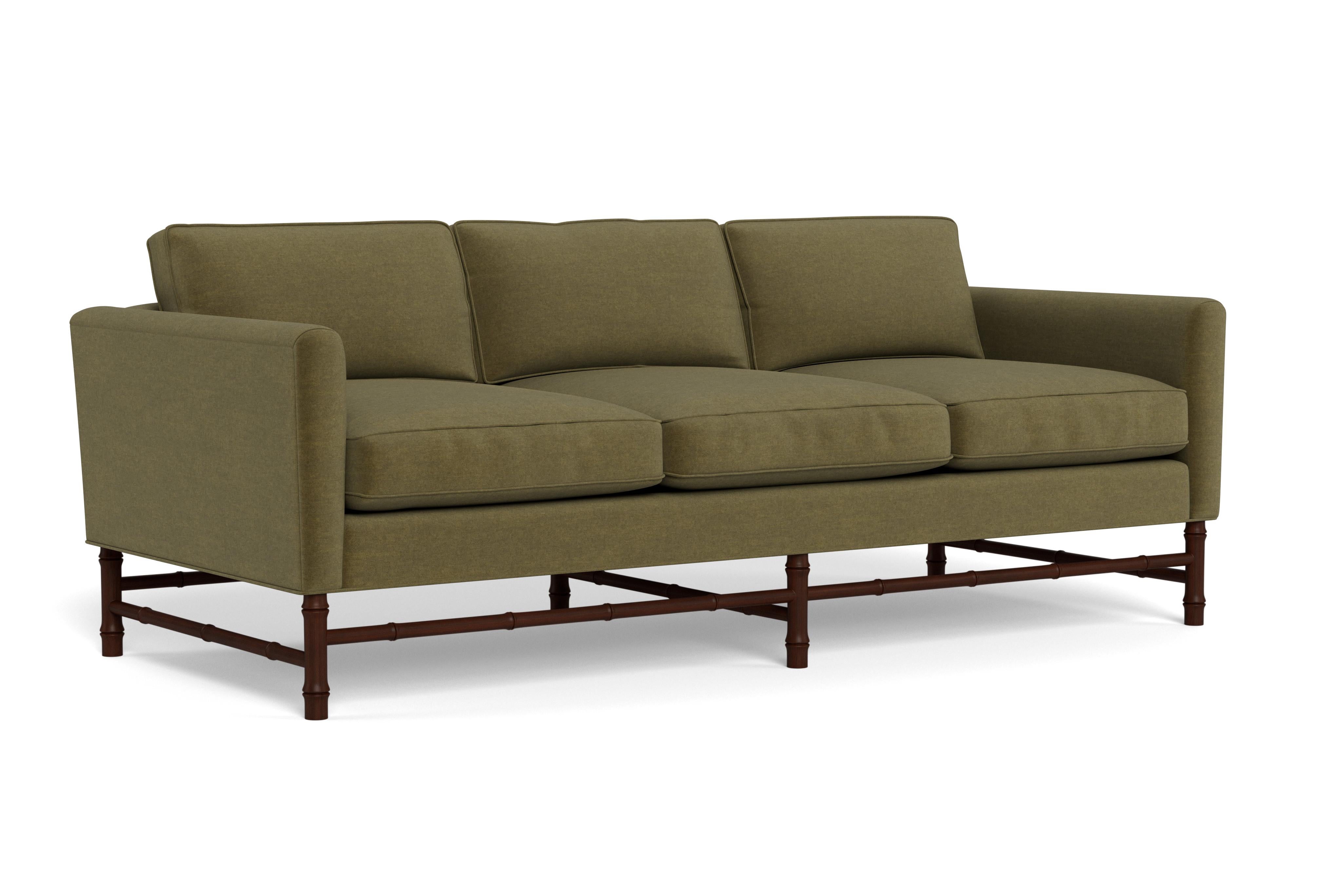 American Bunny Williams Home Bamboo Sofa 80