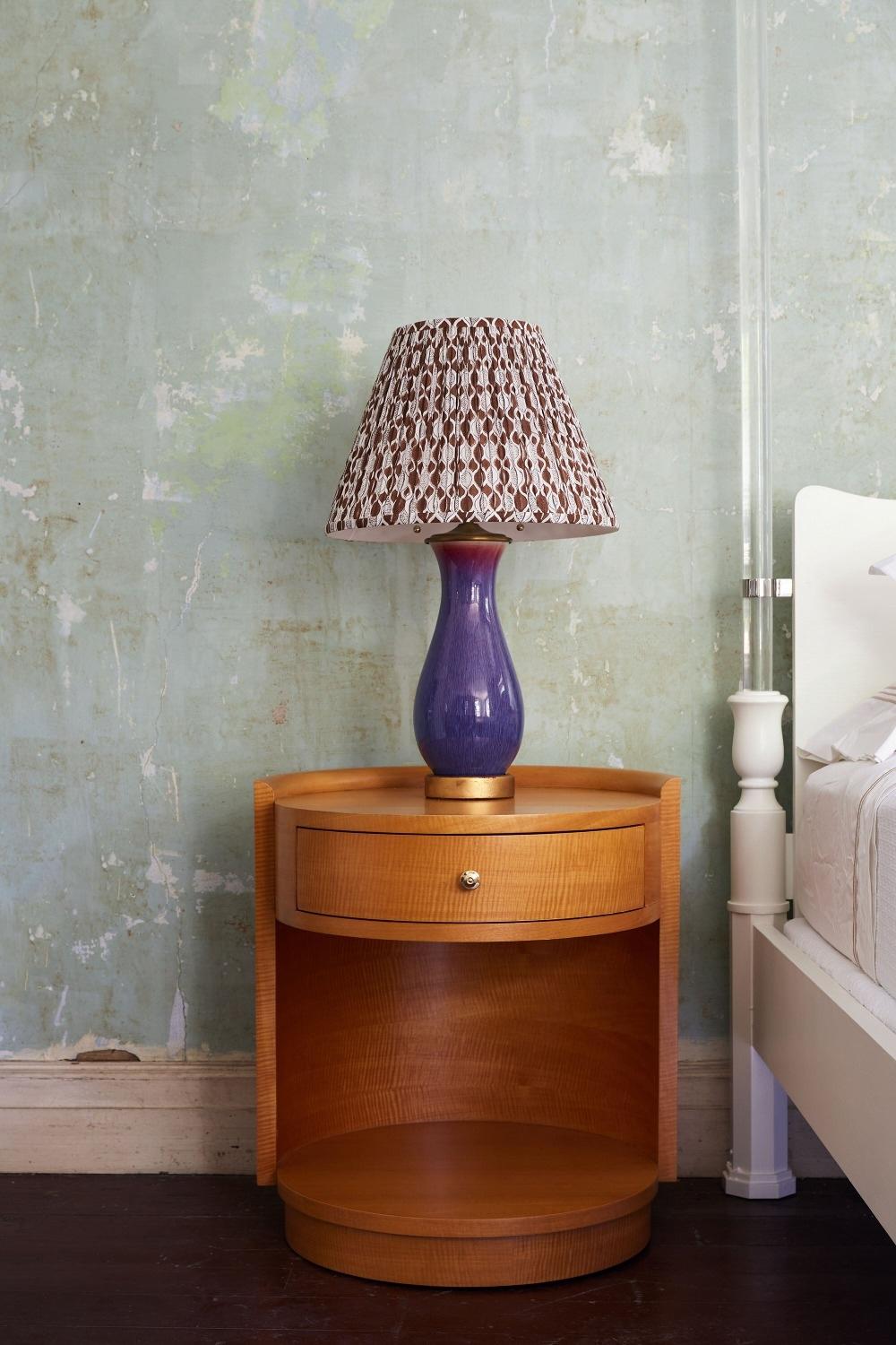 American Bunny Williams Home Block Print Lafayette Lampshade 18