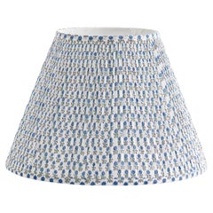Bunny Williams Home Block Print Spring Starflower Lampshade 15"