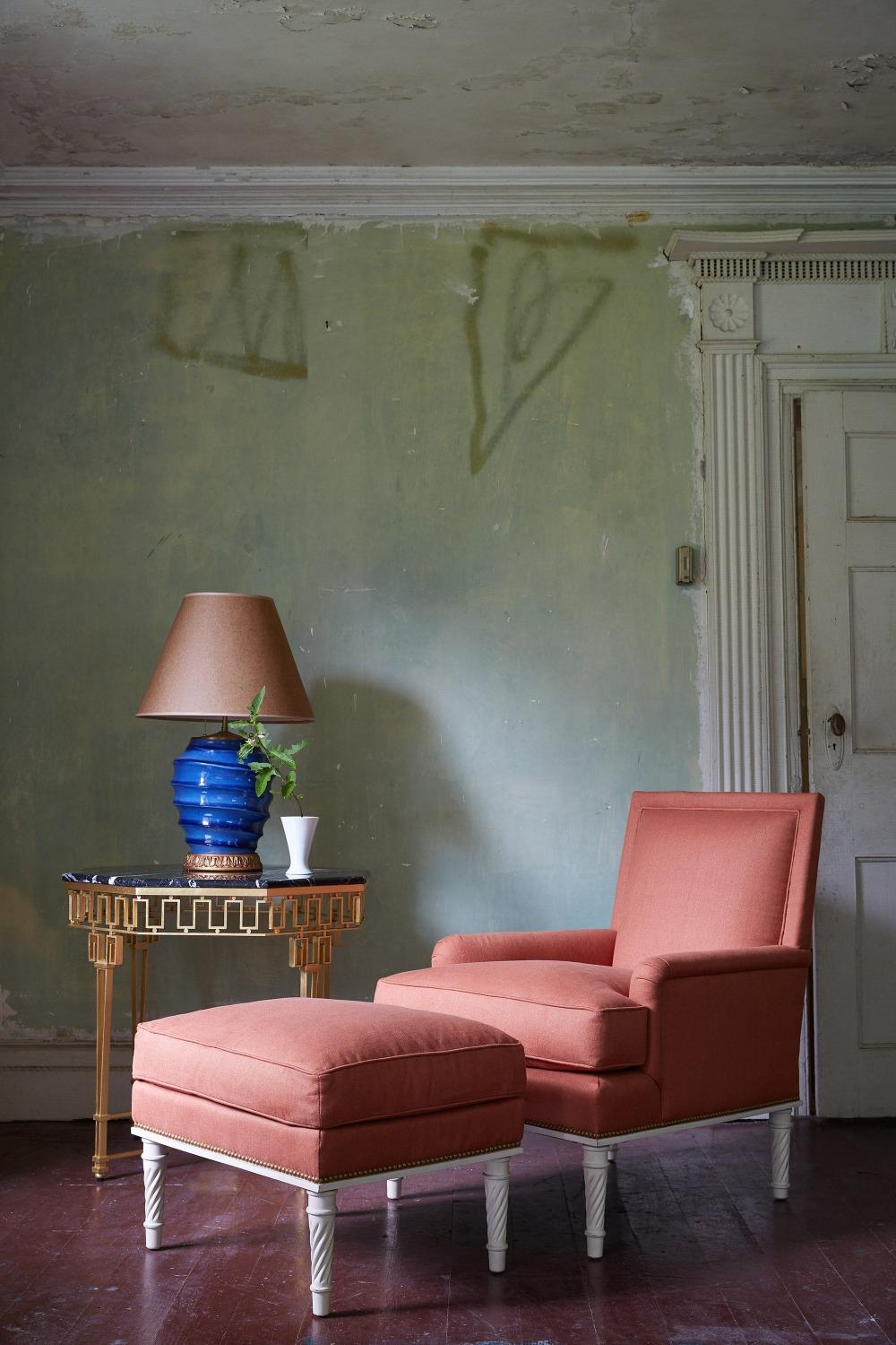 XXIe siècle et contemporain Abat-jour en sac de papier Brown de Bunny Williams Home 18