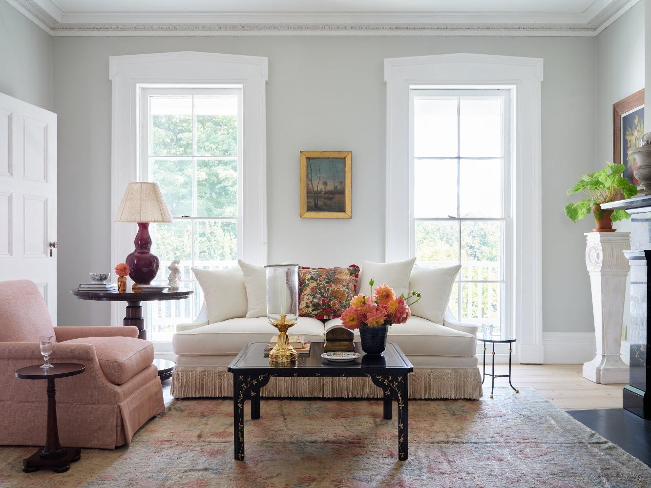 XXIe siècle et contemporain Table à boissons Bunny Williams Home Bun Foot en vente