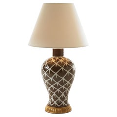 Bunny Williams Home Chicken Feather Lamp 'Brown'