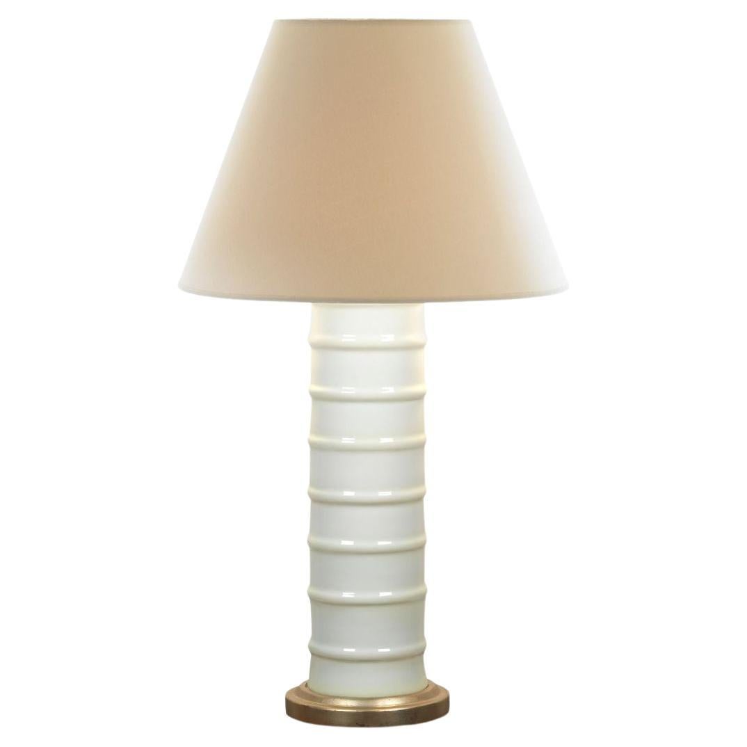 Bunny Williams Home Contoured Lamp 'White' For Sale