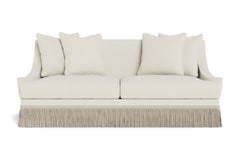 Bunny Williams Home Cora Sofa 84", Solid Performance Linen/Cream