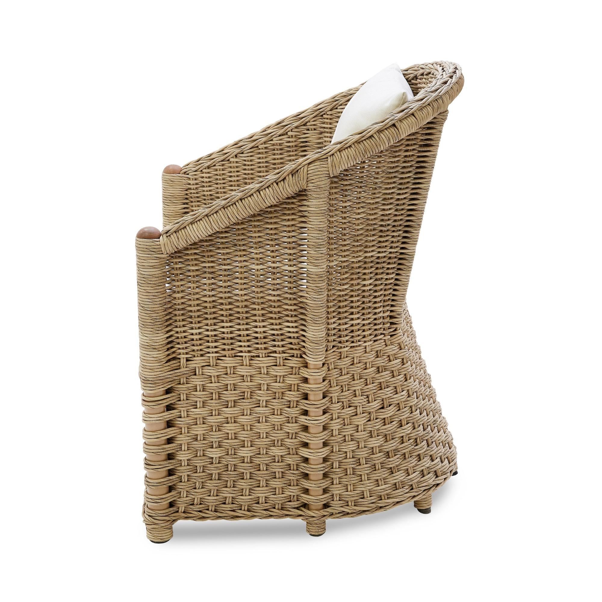 Indonesian Bunny Williams Home Crofter's Outdoor Dining Chair For Sale