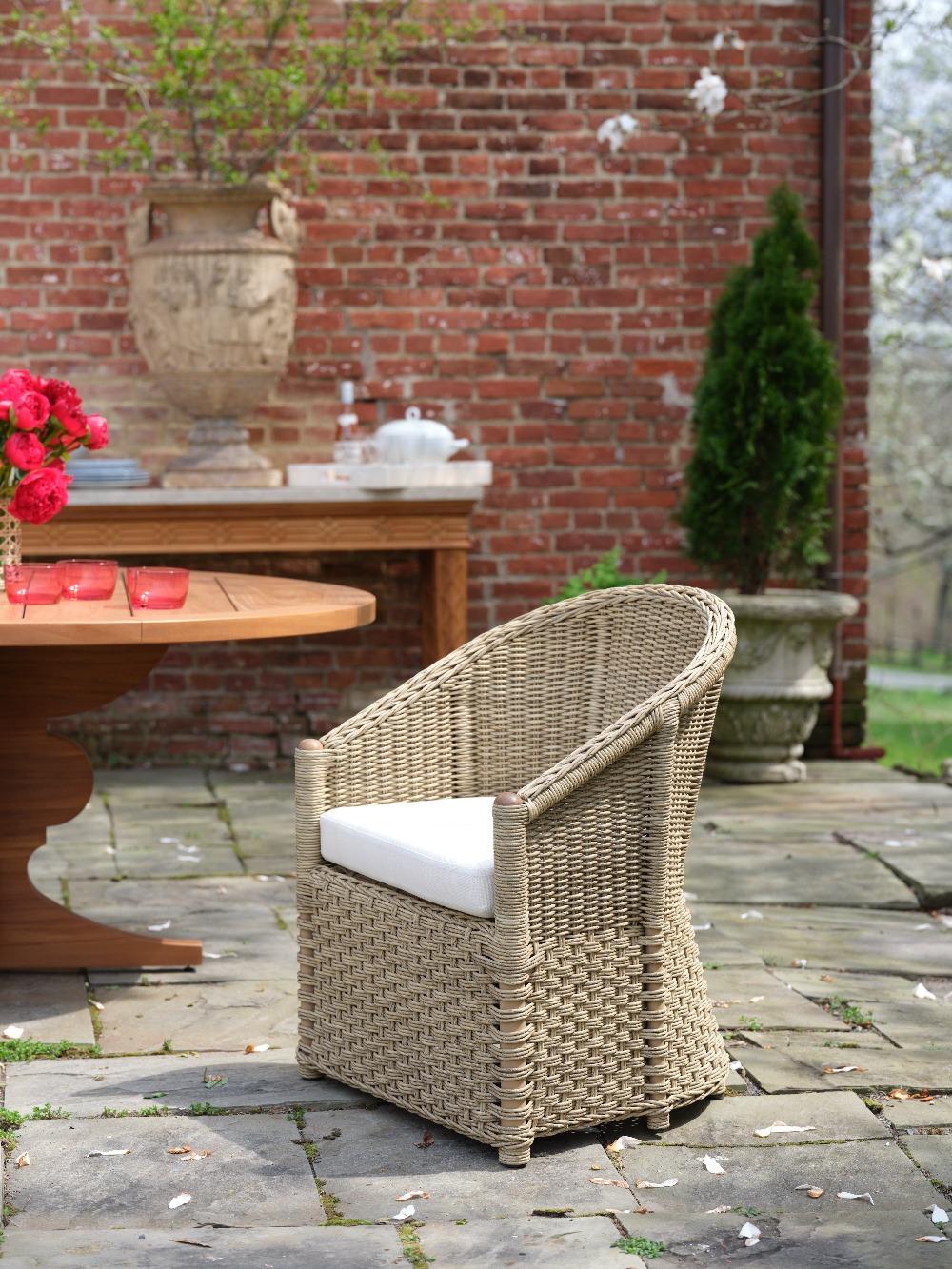 Bunny Williams Home Crofter's Outdoor Dining Chair For Sale 1