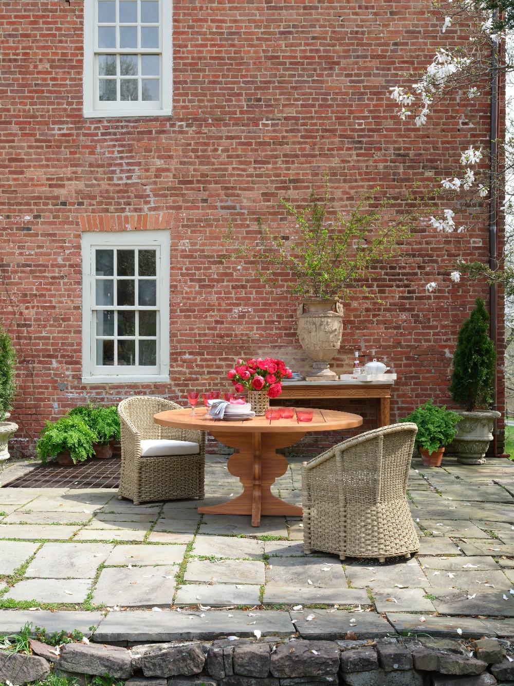 Bunny Williams Home Crofter's Outdoor Dining Chair For Sale 2