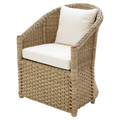 Bunny Williams Home Crofter's Outdoor Dining Chair, All-Weather Wicker