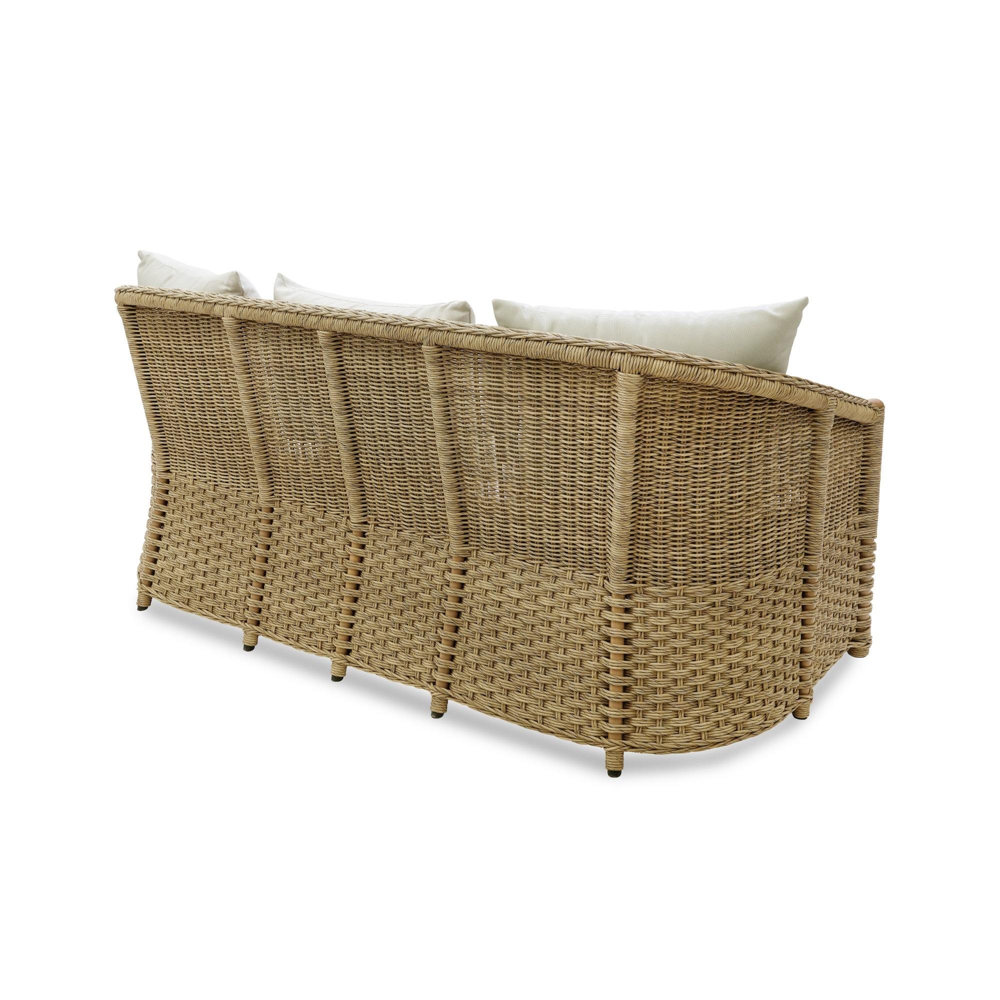 Indonesian Bunny Williams Home Crofter's Outdoor Sofa For Sale