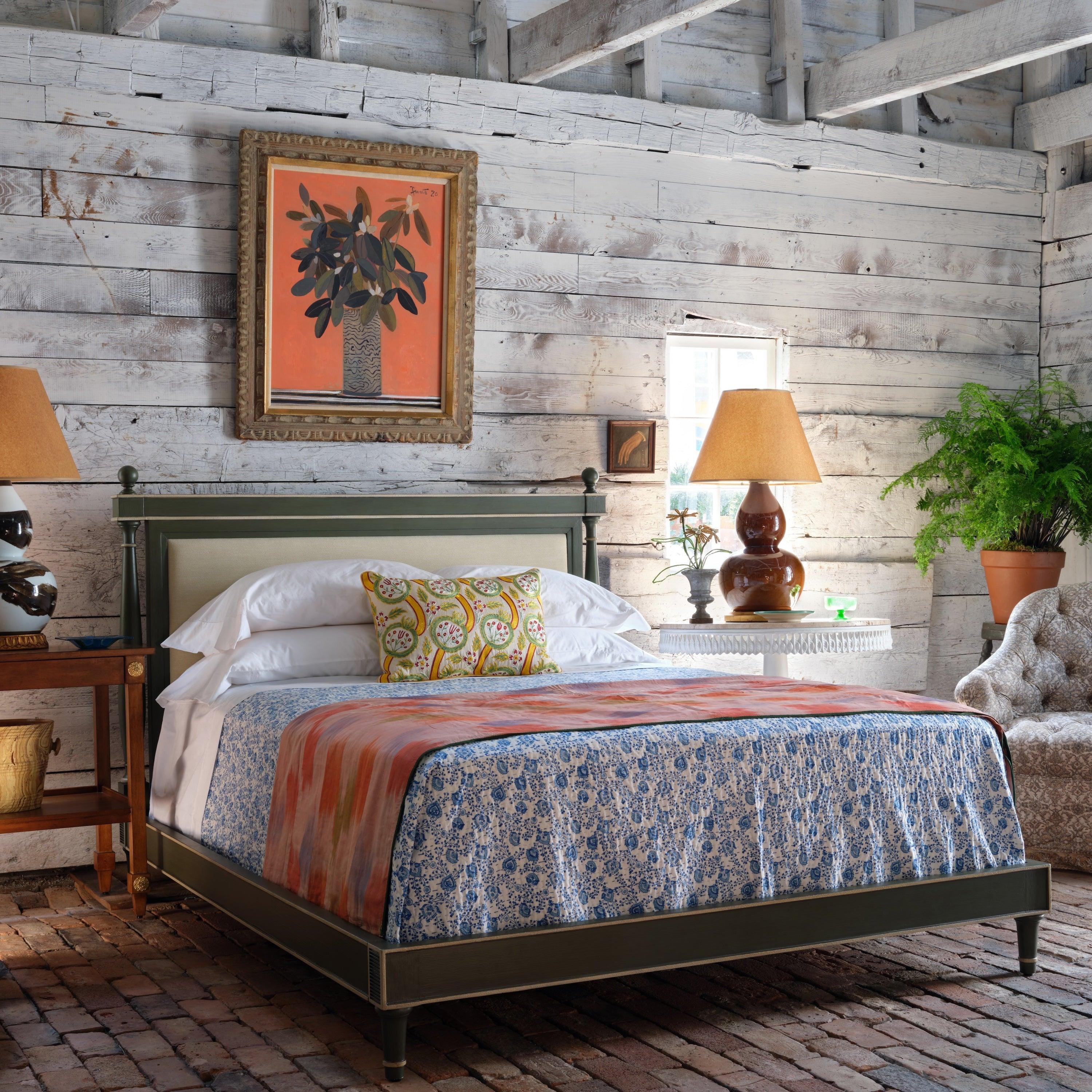 Cotone Letto Empire, Regina di William Williams Home in vendita
