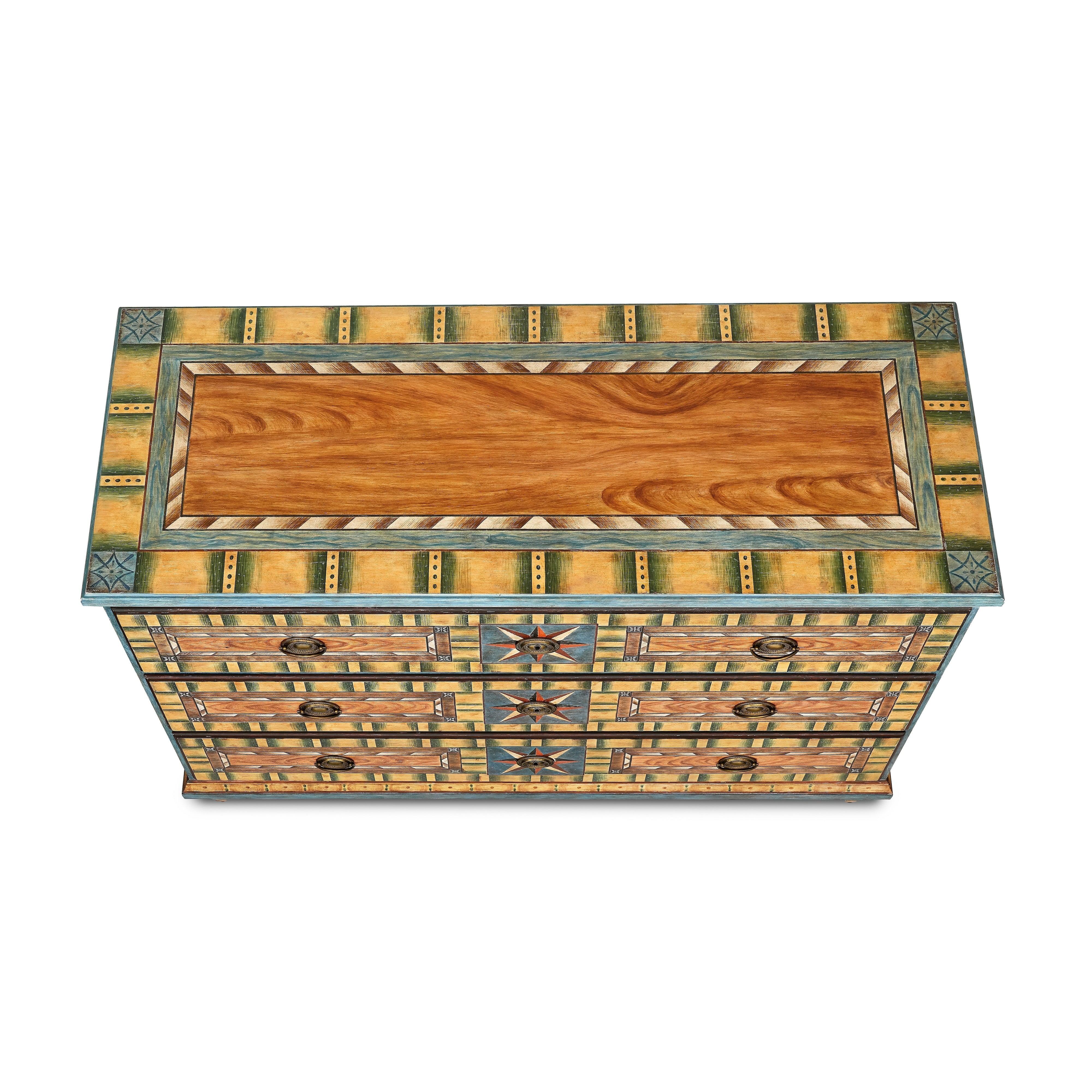 Bunny Williams Home Friedrich Handgemalte Kommode im Angebot 2