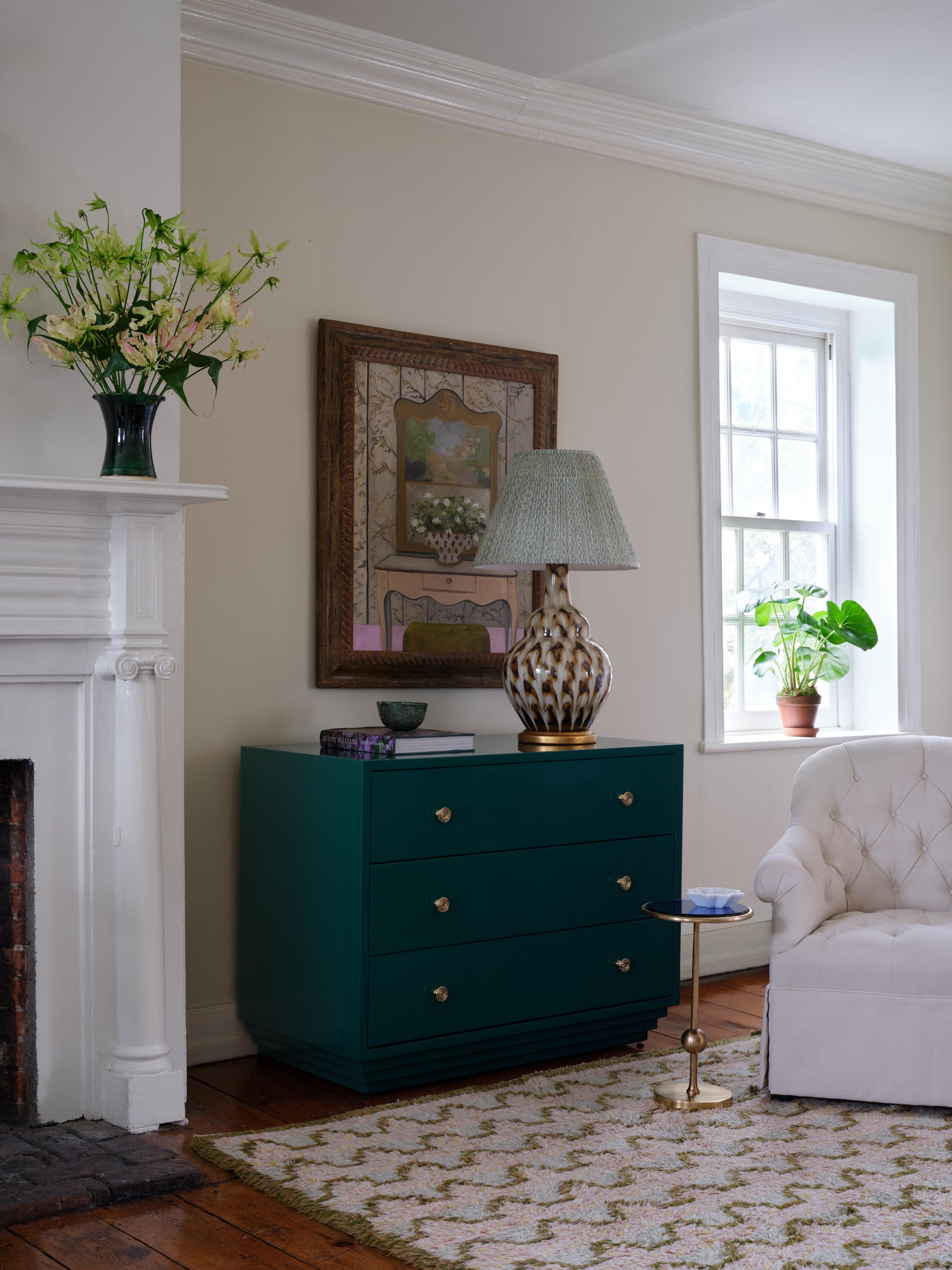 Bunny Williams Home Georgia Chest (Green) In New Condition For Sale In New York, NY