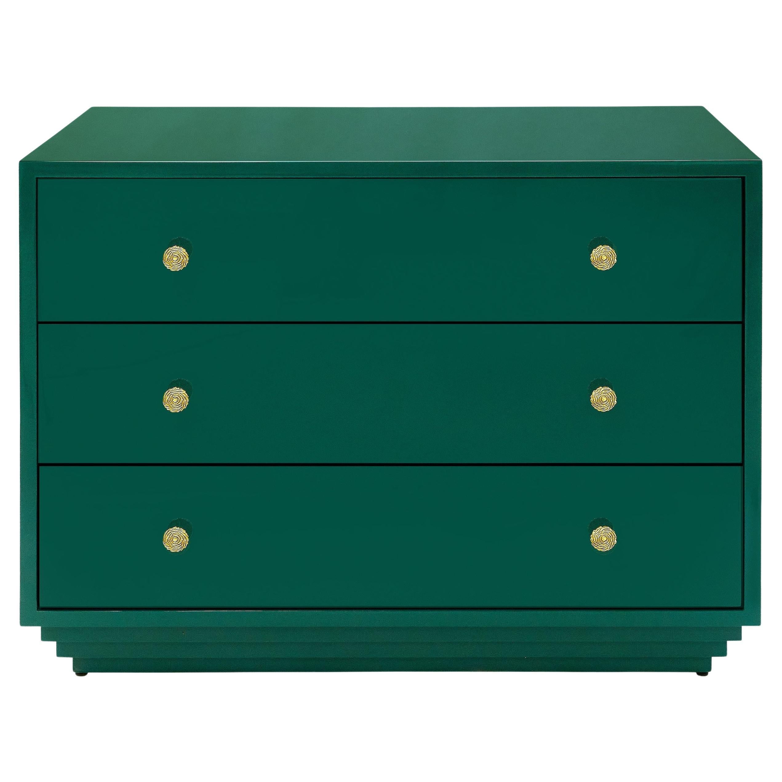 Bunny Williams Home Georgia Chest (Green) For Sale