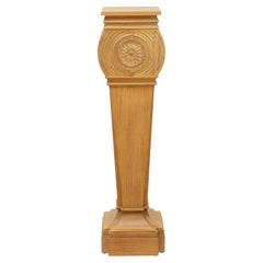 Bunny Williams Home Pedestal Gustave, Pino lavado