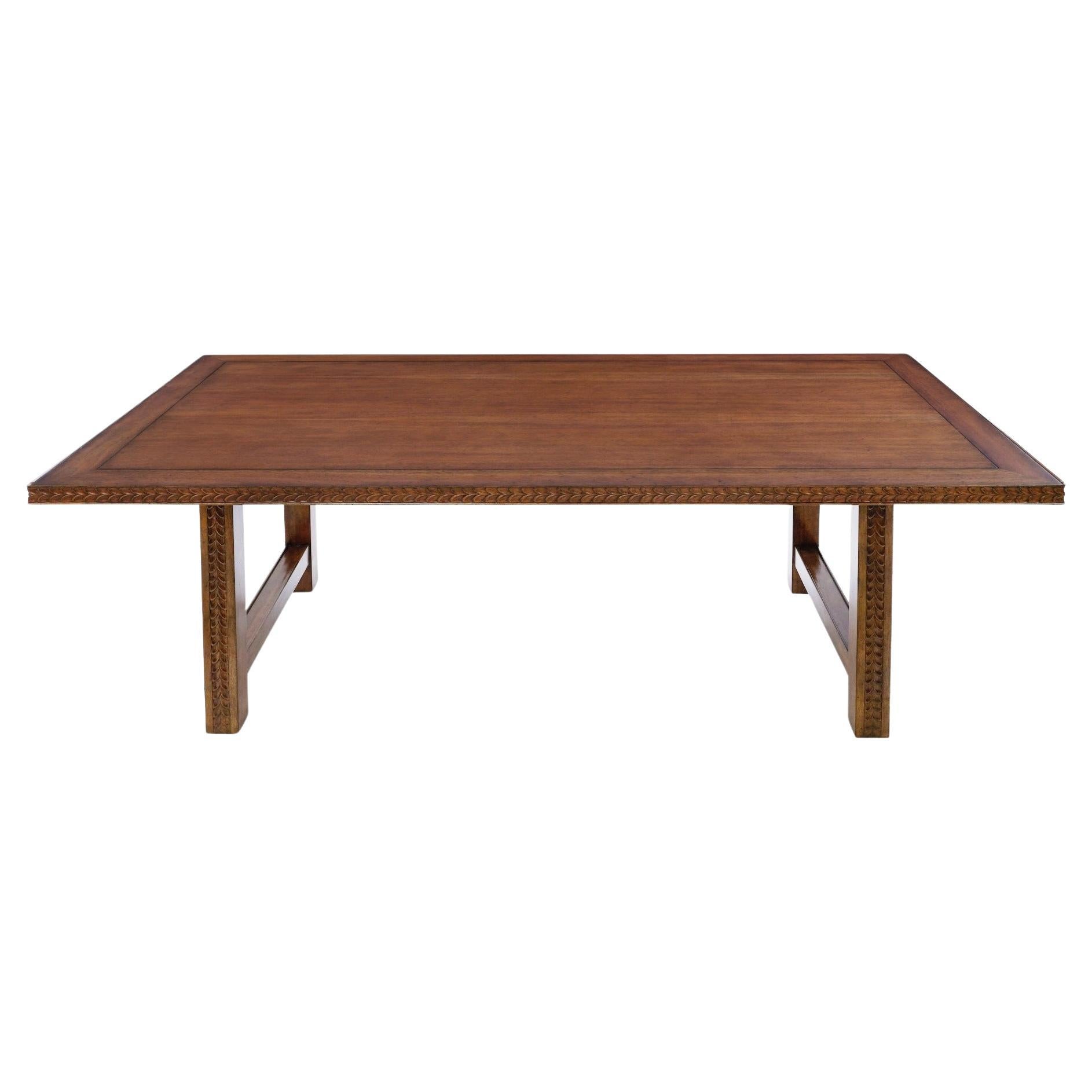 Bunny Williams Home Holland Hard-Carved Dining Table