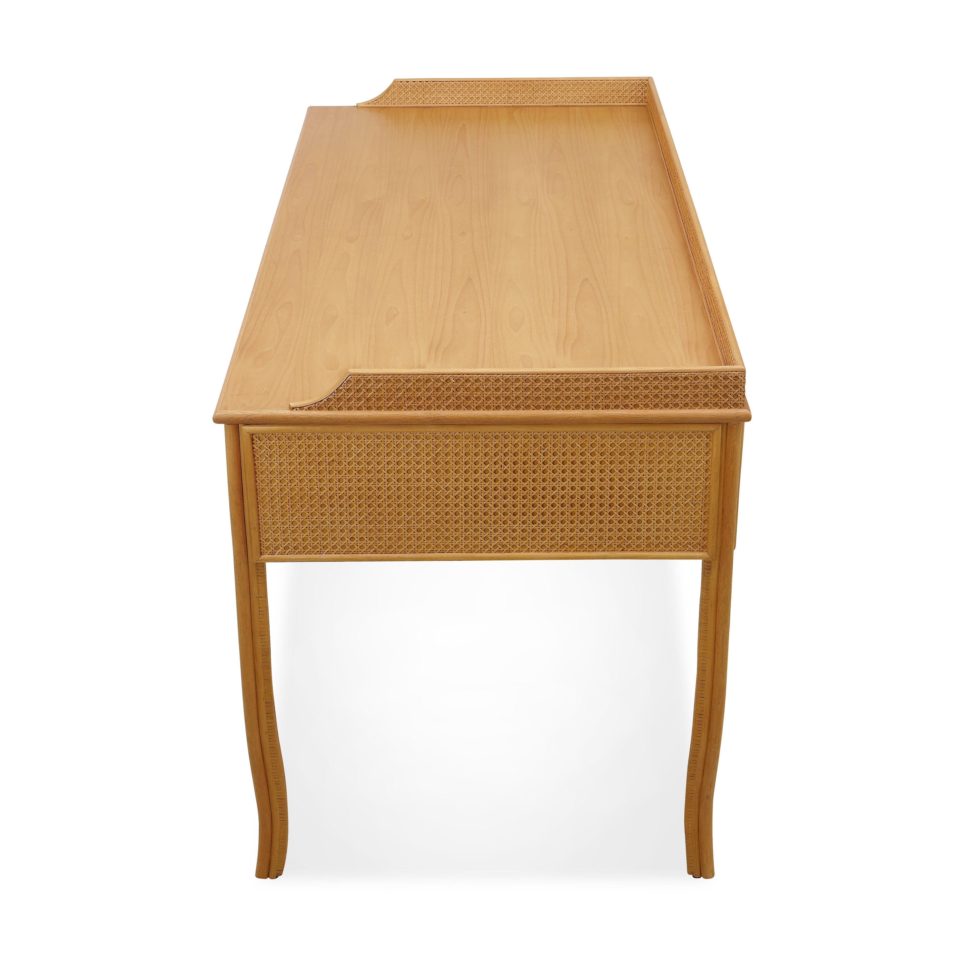 Bunny Williams Home Schreibtisch Heron Cane Desk im Zustand „Neu“ im Angebot in New York, NY