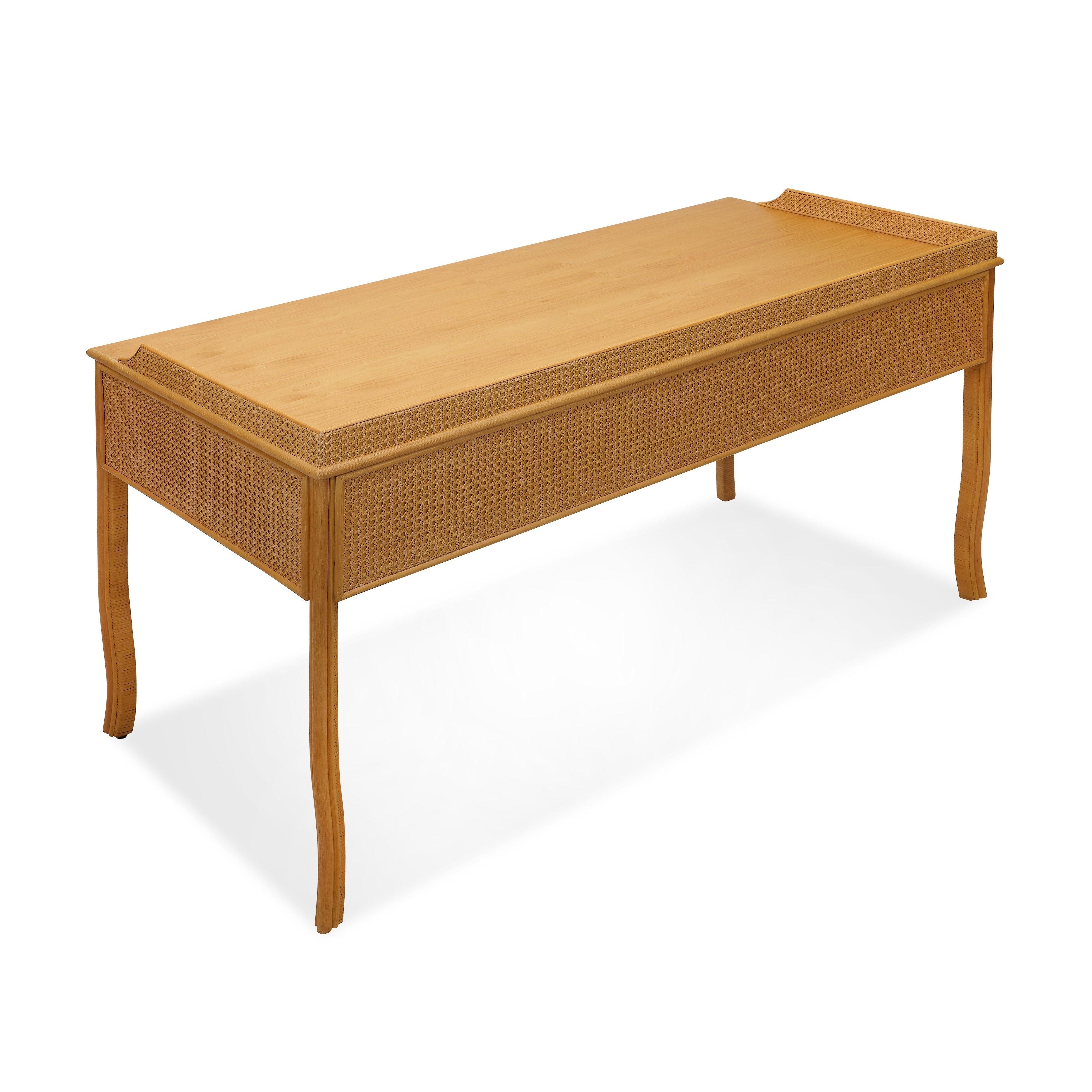 Bunny Williams Home Schreibtisch Heron Cane Desk im Angebot 2