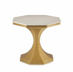 Bunny Williams Home, Hourglass Table (Gold)