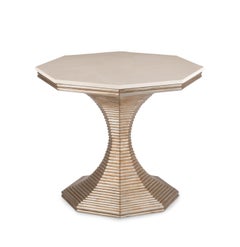 Bunny Williams Home, Hourglass Table (Silver)
