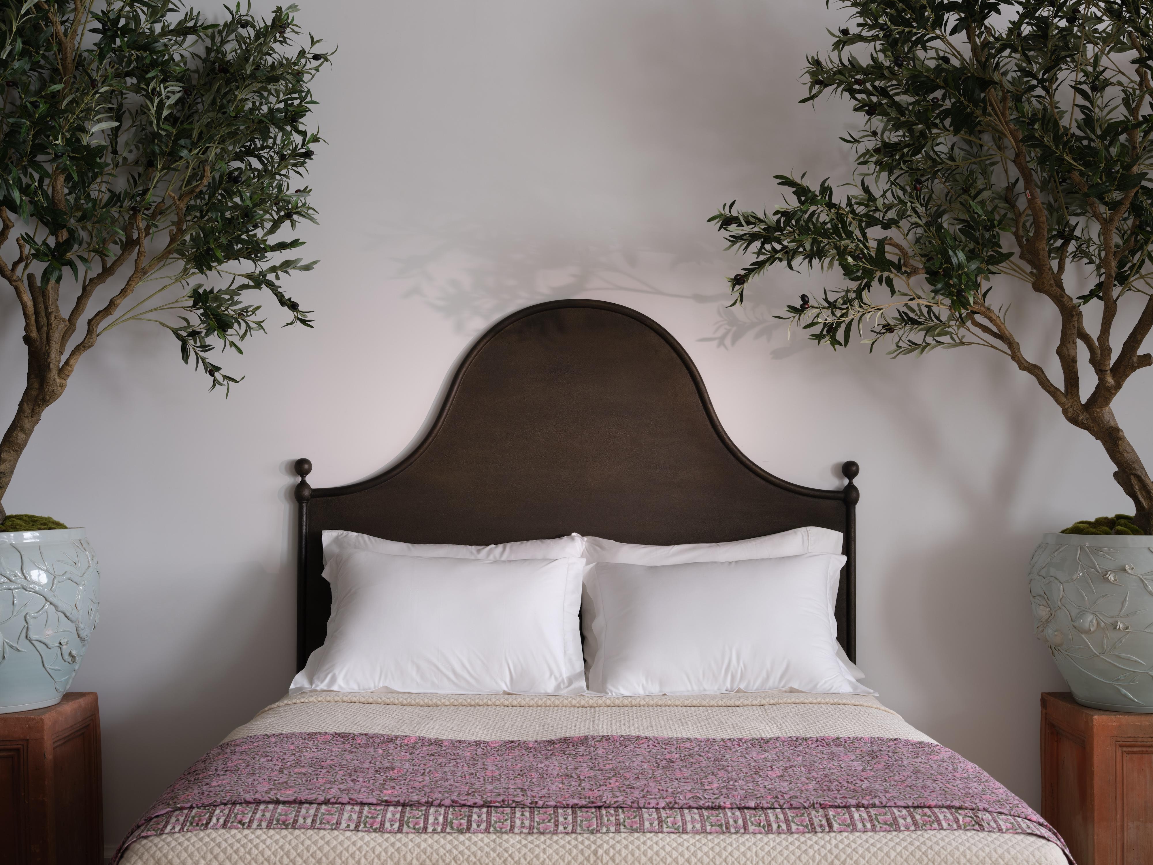 Steel Bunny Williams Home Isadora Headboard, King For Sale
