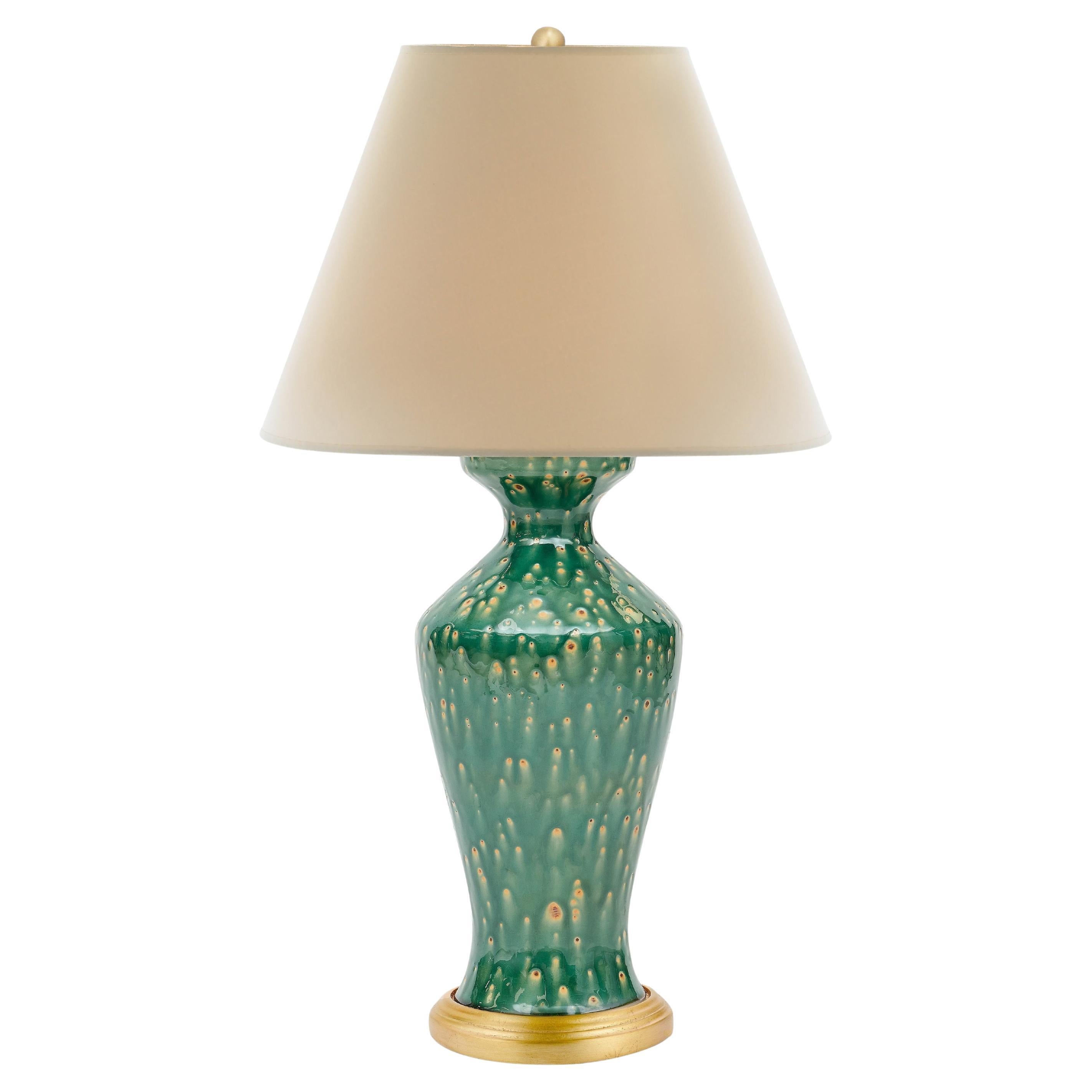 Bunny Williams Home Lagoon Ceramic Lamp (Green)