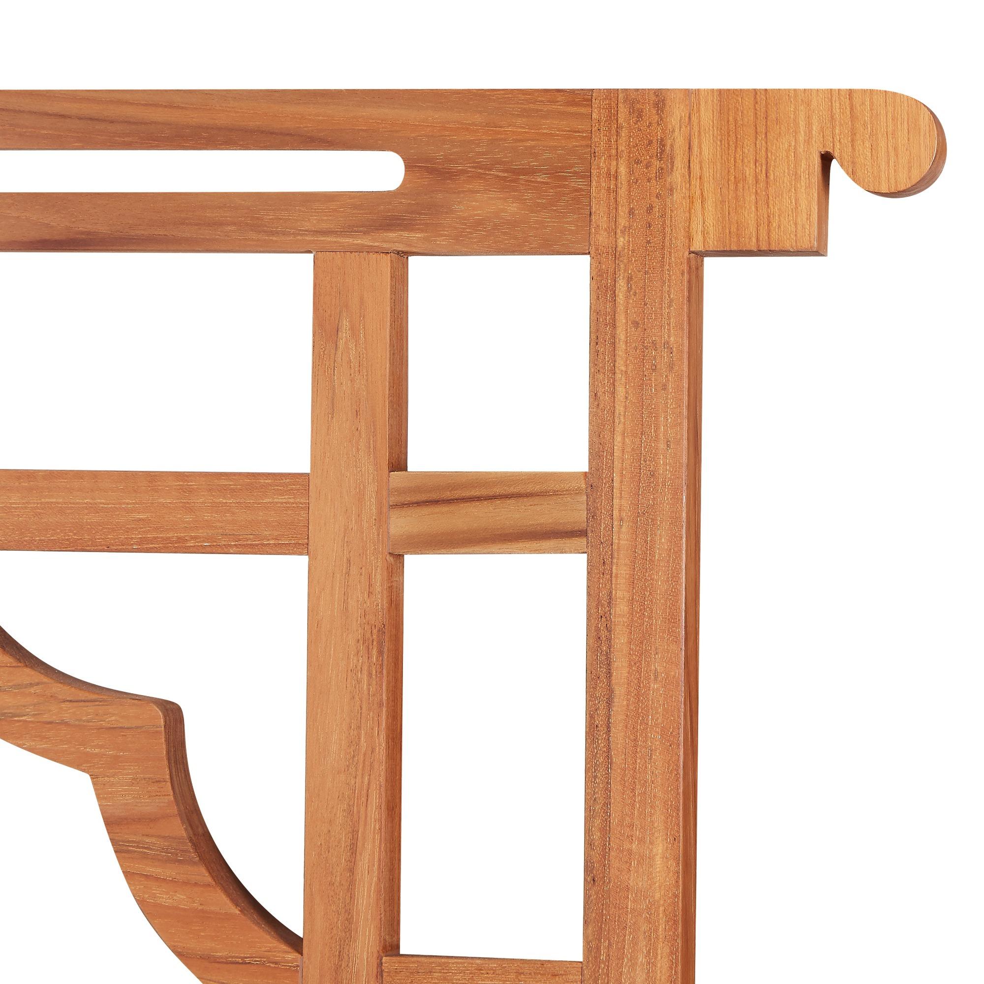 Teak Bunny Williams Home Lewis Outdoor Side Chair
