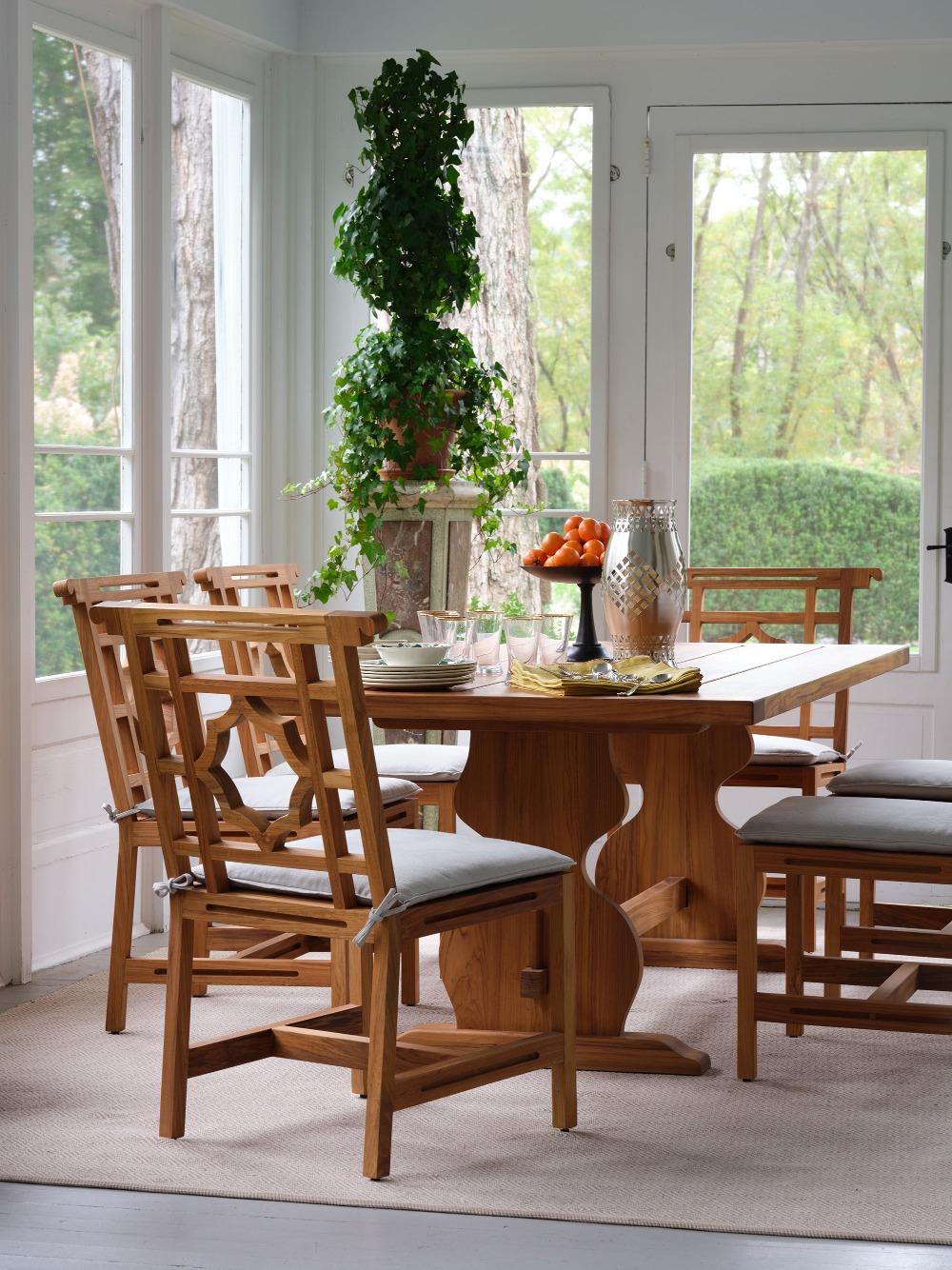 Bunny Williams Home Lewis Outdoor Side Chair 2