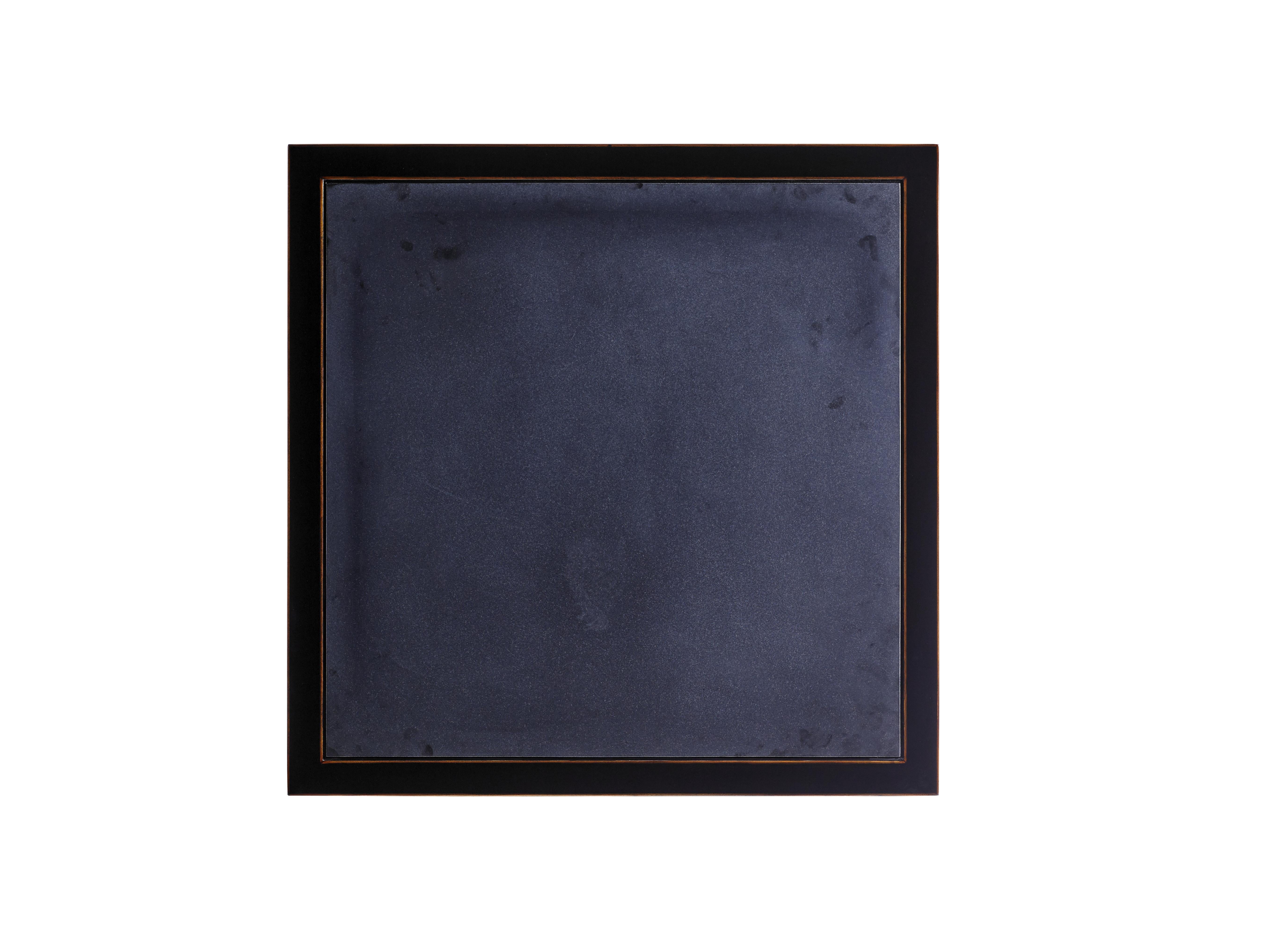 Bunny Williams Home Ming-Couchtisch, schwarze Marmorplatte (21. Jahrhundert und zeitgenössisch) im Angebot