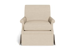 Bunny Williams Home Origo Armchair, Performance Herringbone Chenille/Natural