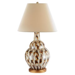 Bunny Williams Home Pheasant Feather Lamp 'Brown'