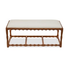 Bunny Williams Home Scallop Bench