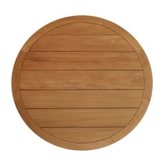 Teak Outdoor Dining Table, Silhouette, by Bunny Williams Home