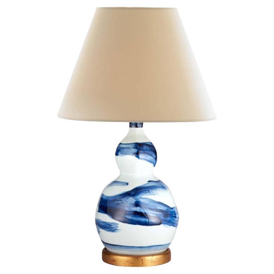 Bunny Williams Home Small Brush Stroke Lamp (Blue)