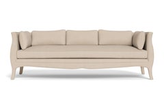 Bunny Williams Home Southern Belle Sofa 82", Solid Performance Linen/Sand