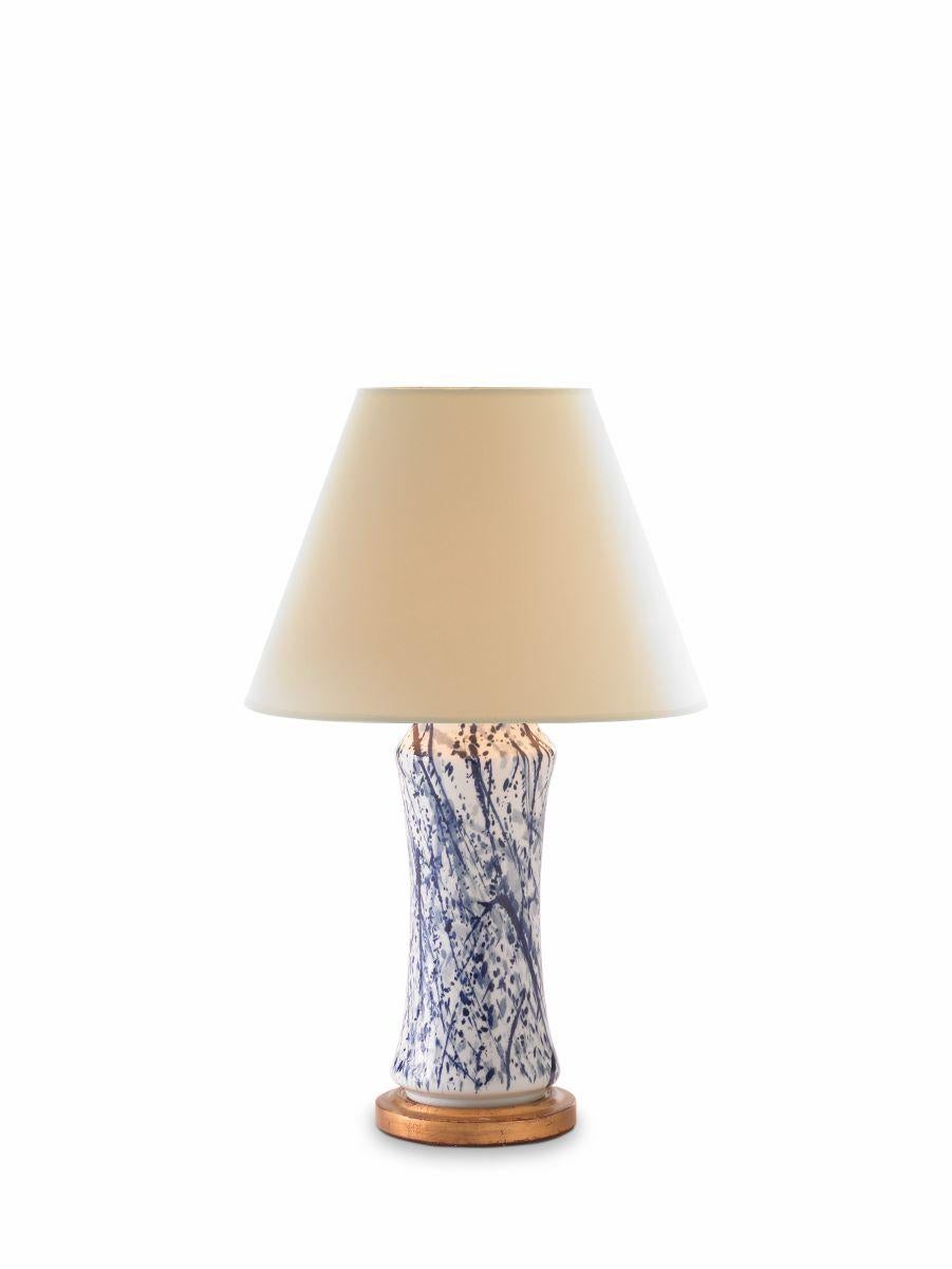 Chinese Bunny Williams Home Spatter Lamp For Sale