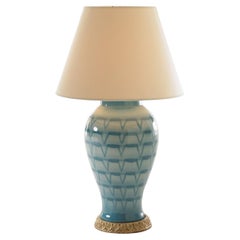 Bunny Williams Home Turquoise Table Lamp