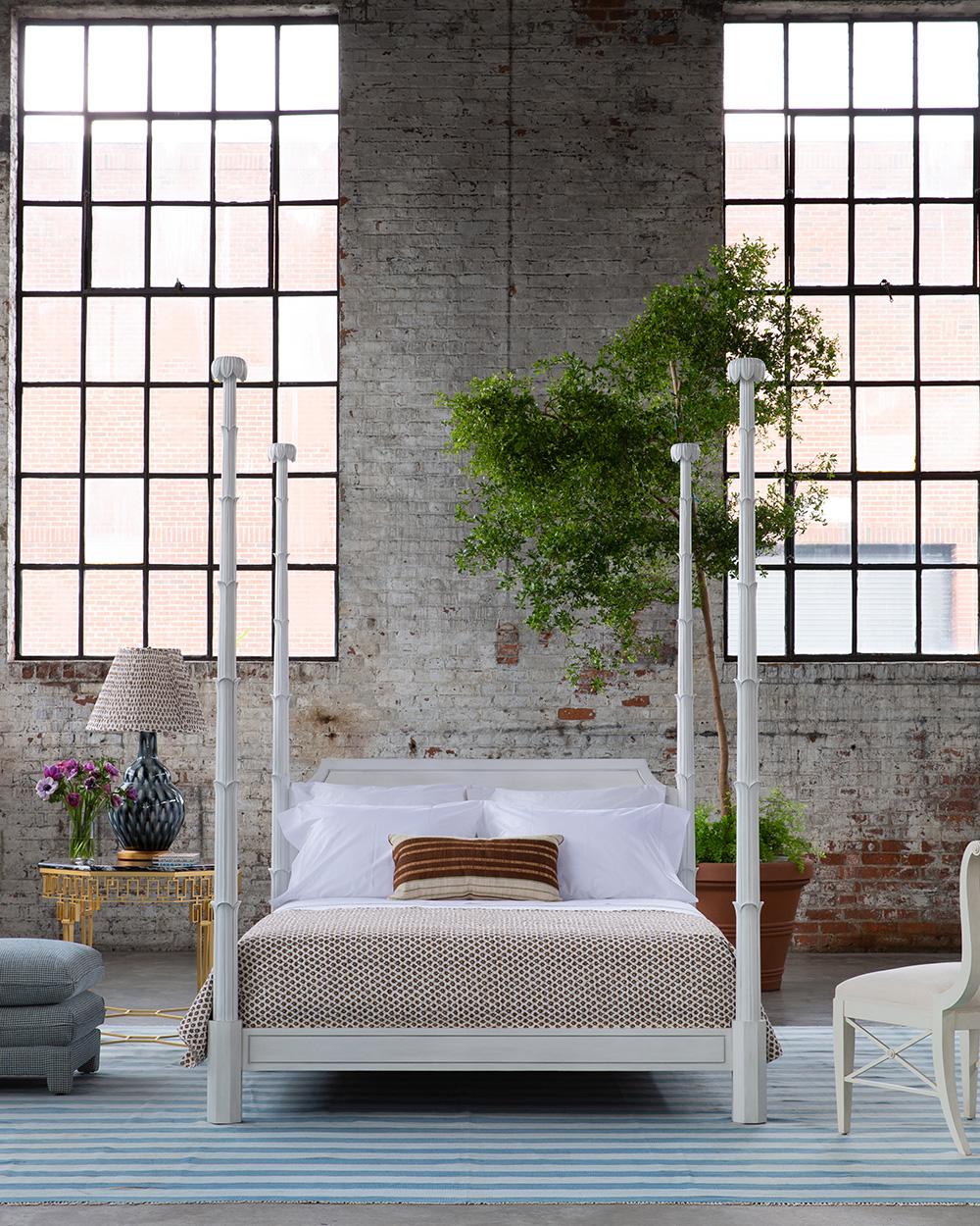 Indian Bunny Williams Home Wild Ginger Coverlet (Queen) For Sale