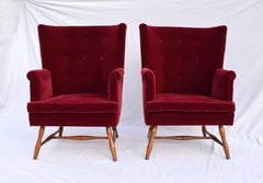 Bunny Williams Westcott Wingback Chairs