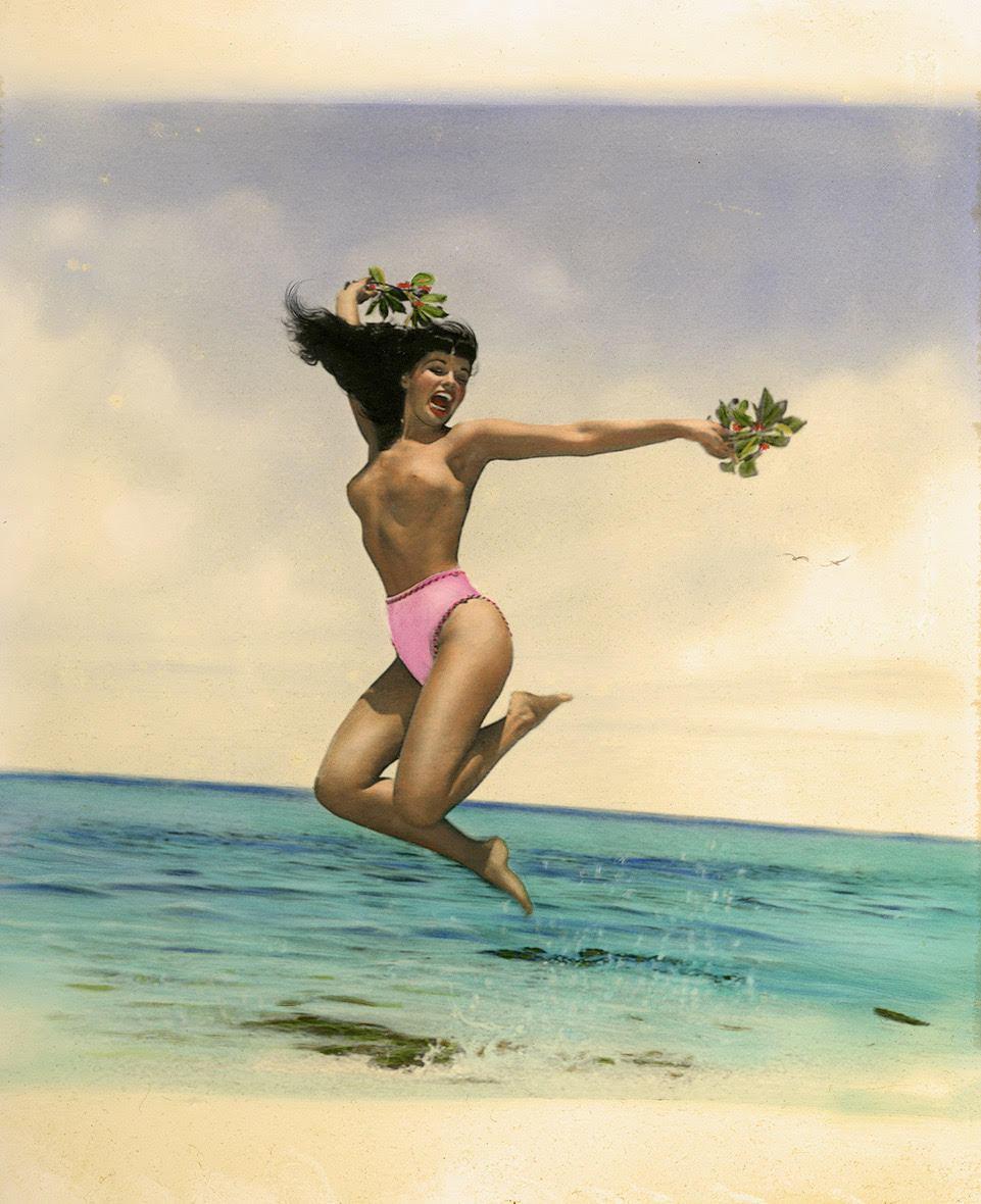 bettie page color