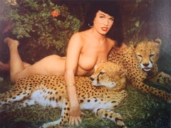 Vintage Bettie Page is "Bunny's Honey" by Bunny Yeager Edition 33 of 75 for Playboy