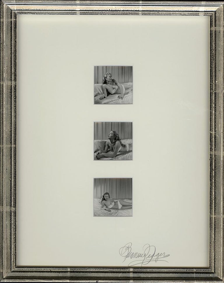 Bunny Yeager Black and White Photograph - Pin up model Nadine Ducas (Nadia Sanders)