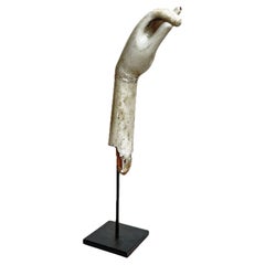 Bunraku Puppet Hand Fragment, Wood, Japanese, Meiji period Bunraku Puppet Hand Fragment, Wood, Japanese, Meiji period